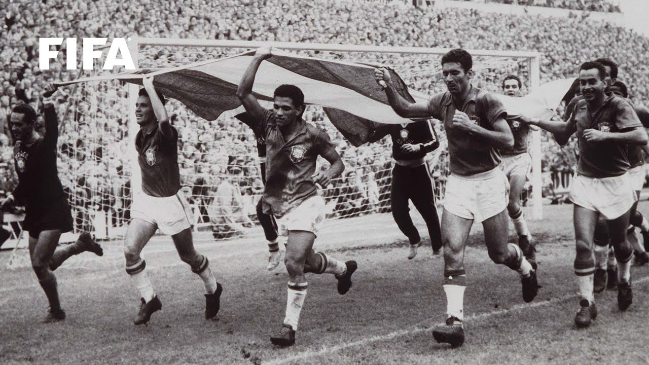 1958 WORLD CUP FINAL: Brazil 5-2 Sweden - YouTube