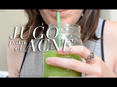 JUGO PARA ELIMINAR EL ACNE
