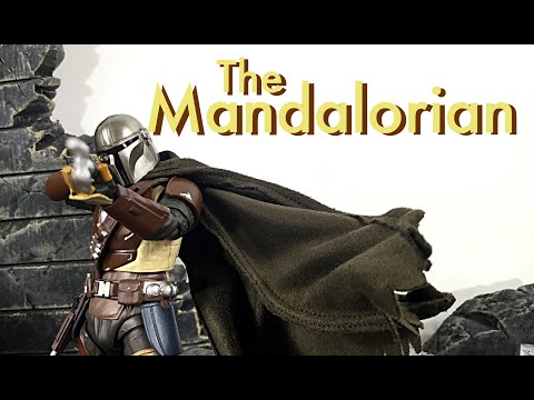Bandai Tamashii Nations SH Figuarts Star Wars THE MANDALORIAN (Mando) Action Figure Review