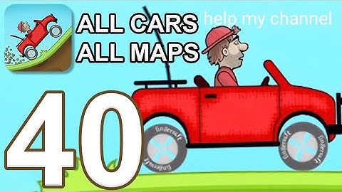 Hill Climb Racing - Gameplay Walkthrough Part 35 - All Cars/Maps (iOS, andAndroid)