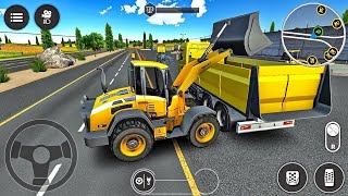 👷 Real City Road Construction Simulator 3D 🚧 | Heavy Excavator & Truck - Android Gameplay screenshot 3