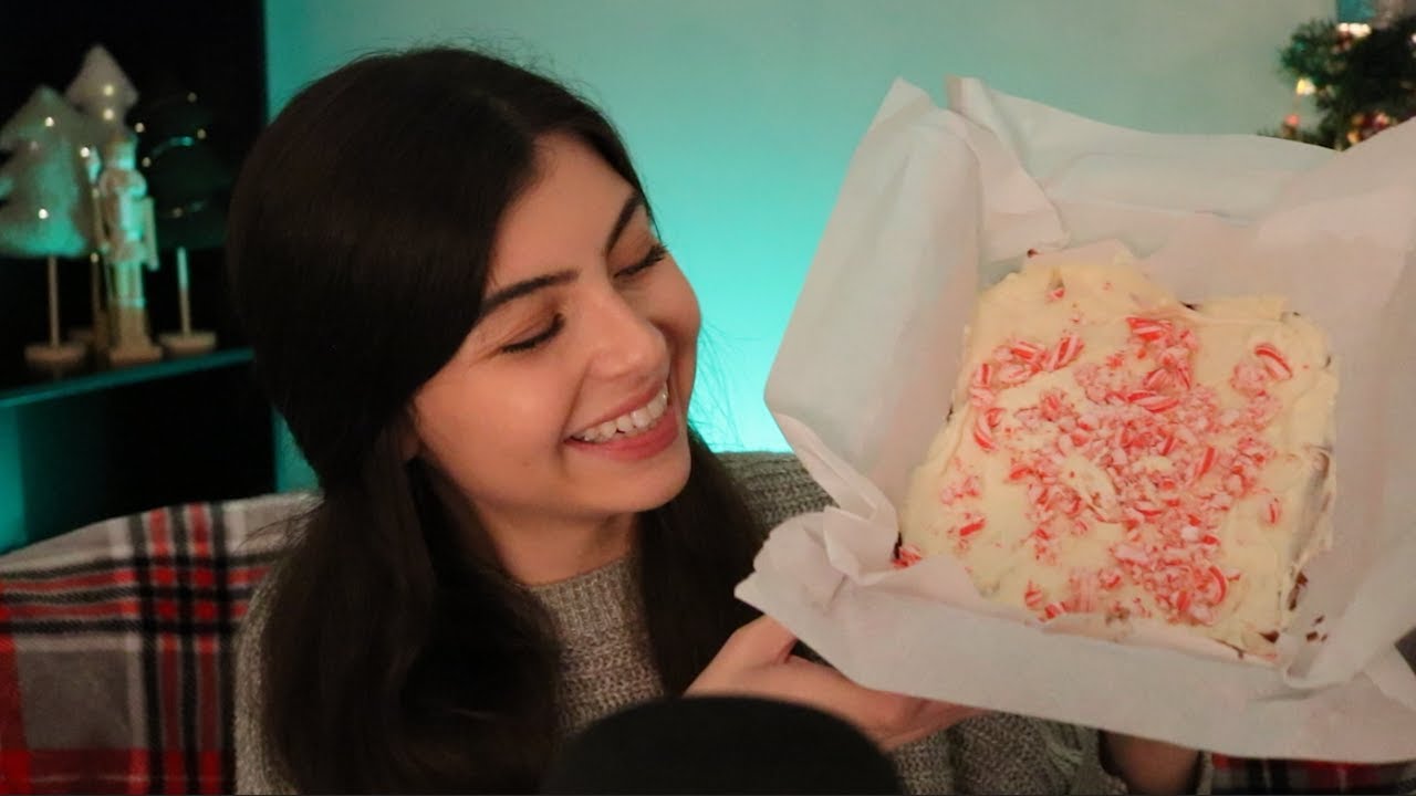 ASMR Make Peppermint Bark With Me | 12 Days of ASMR - YouTube