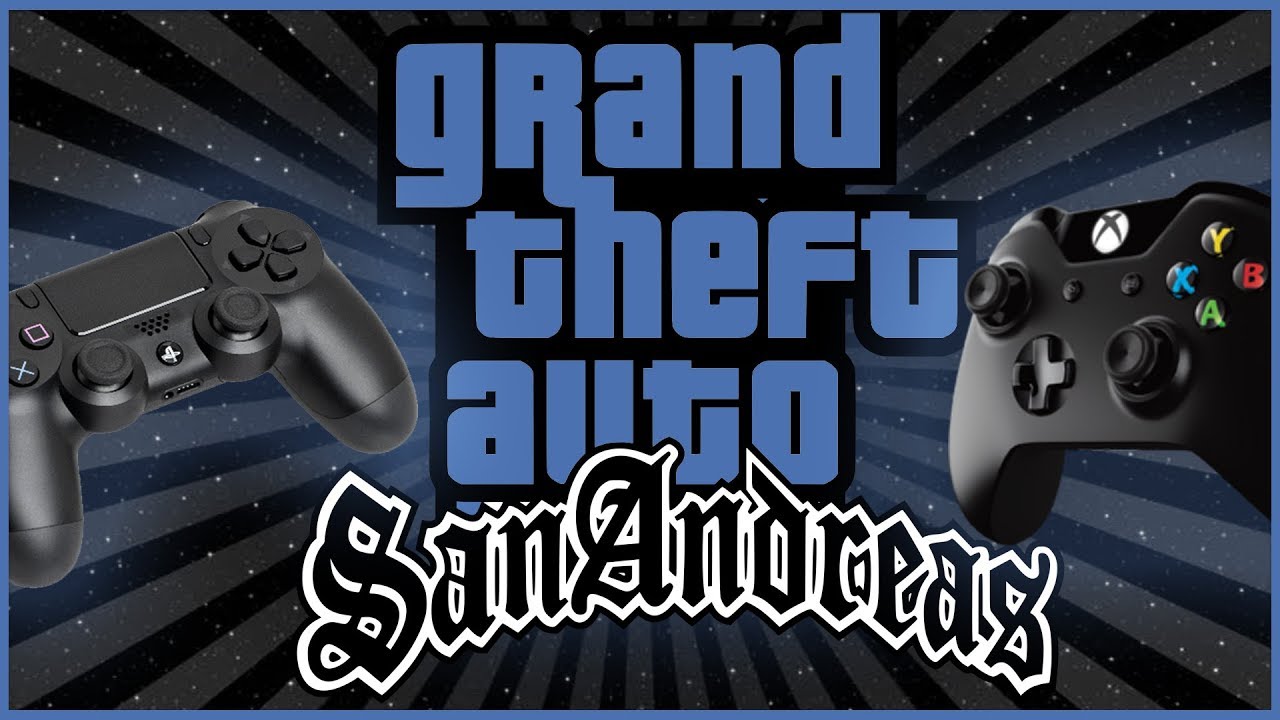 I øvrigt elektrode Syge person HOW TO PLAY GTA SAN ANDREAS USING A PS4 OR XBOX/MICROSOFT CONTROLLER 100%  WORKING - YouTube