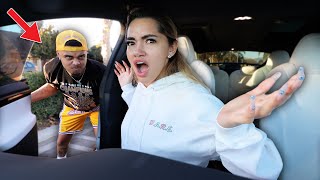 SLAMMING THE DOOR ON MY GIRLFRIEND TO SEE HOW SHE REACTS!! **HILARIOUS**