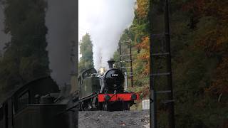 Full Steam for GWR Small Prairie 5541 #steam #railway #train