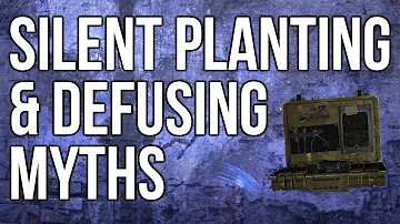 Ghosts In Depth - Silent Planting & Defusing Myths (SnD / SnR Bomb Ninja Nerf)