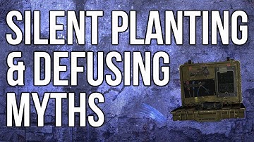 Ghosts In Depth - Silent Planting & Defusing Myths (SnD / SnR Bomb Ninja Nerf)
