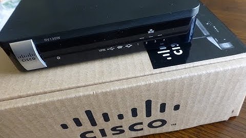 ✅ Cisco RV130W Router Unboxing  - Is this a metal case?