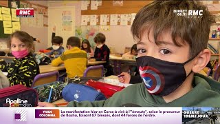 Covid-19 : fini le masque à l'école pour les enfants