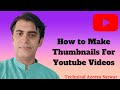 How to make thumbnails for youtubethumbnail tutorialthumbnail kaise banaye