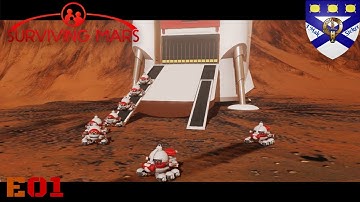 Surviving Mars (S01) -Ep 1 "Hardcore Landing" -Let