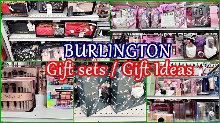 BURLINGTON SHOP WITH ME CHRISTMAS GIFT SETS GIFT IDEAS!