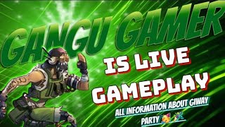 GANGU GAMER IS LIVE || PUSH BR || PUSH CS || COSTUME || AND KAB HOGA GIWAY PARTY 🥳