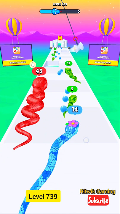 Chota chota snake 🐍 🐍 L739vivo v29#snakegame #snakerun #shorts #funyvideoRitwikGaming