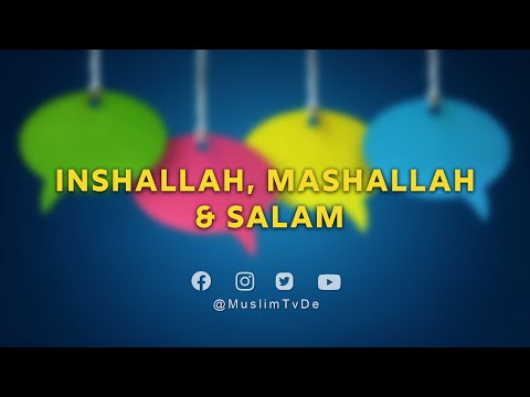 Video: Was ist die Antwort auf inschallah?