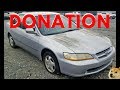 CHEAPEST HONDA EVER! Bought From Copart Donation Auto Auction |1999 Honda Accord|