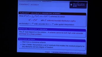 R. Abgrall, "A review of residual distribution schemes for steady..." | WCCM XI-ECCM V-ECFD VI,2014
