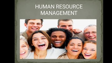 Human Resource Management B COM Sem 5 Overview of 1st unit by Yashvi Modi
