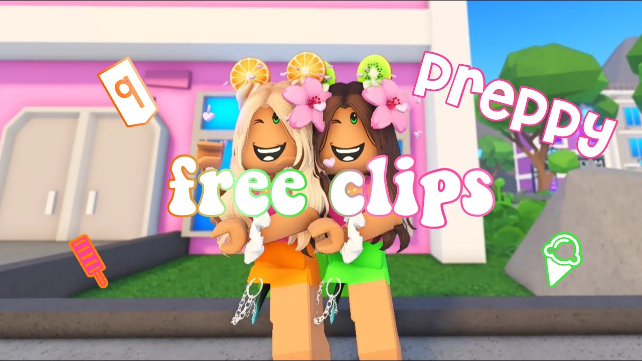 Preppy Clips -ˋˏ ⭑🧡💚🩷 nine free high quality preppy clips !! 🥝🍊🌟 // @emsofcc ⭑ - YouTube