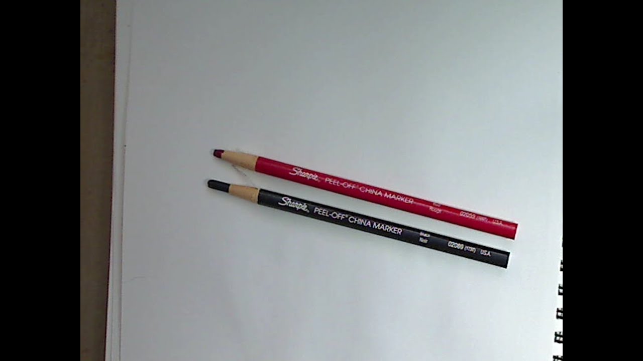 How to use your China Marker -Quickie #chinamarker #art