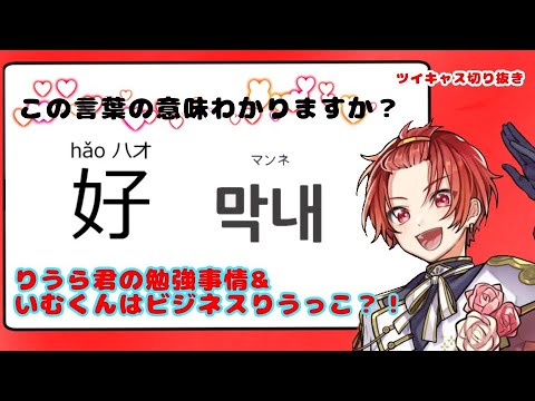 【いれいす 切り抜き】りうら君の勉強事情&いむくんはビジネスりうっこ？！