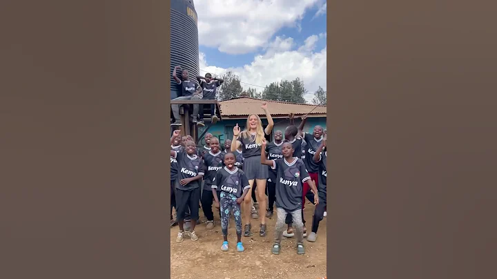 Finally danced with Mathare kids in Kenya🇰🇪😍