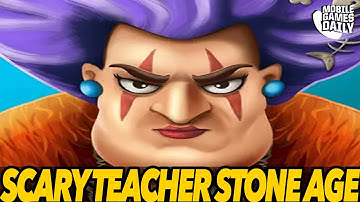 Scary Teacher Stone Age - Chapter 1 Story Begins - Gameplay Walkthrough Part 1 (iOS, Android)