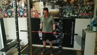 Barbell Cheat Curl: 45 Kg/99 Lbs x 5 @9 [PR]