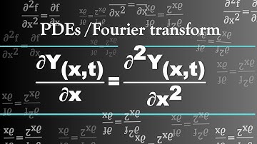 How to solve PDE using  Fourier transform | Example