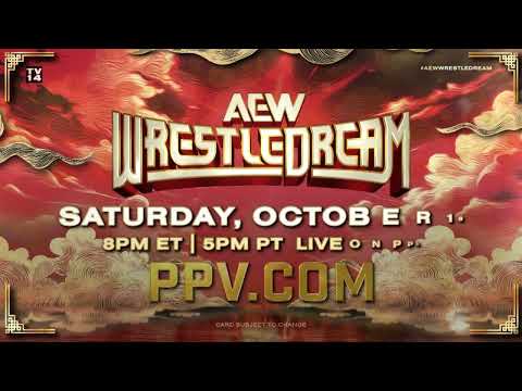 Dónde ver AEW WrestleDream 2025 en vivo: cartelera oficial, horarios y transmisiones