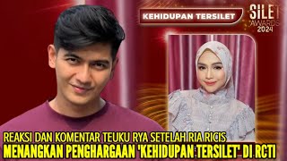 TEUKU RYAN BERIKAN KOMENTAR MENGEJUTKAN USAI RIA RICIS MENANGKAN PENGHARGAAN KEHIDUPAN TERSILET RCTI