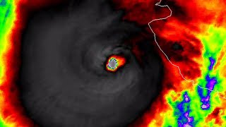 4K Visible and Infrared Satellite Loop of Hurricane Lidia (2023) Wealth