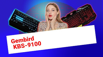 НИКС Компьютерный Супермаркет: видео про Клавиатура + мышь Gembird KBS-9100 Беспроводная