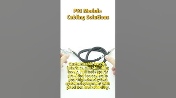 PXI Module Cabling Solutions! #pxi #smartphone #automobile#PXIe Cables r#NI Compatible