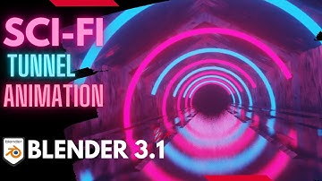 The Best Way To Create Sci Fi Tunnel Animation In Blender 3.1
