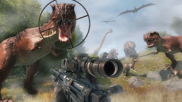 Real Dino Hunting: Carnivores Dino Zoo Game Android Gameplay