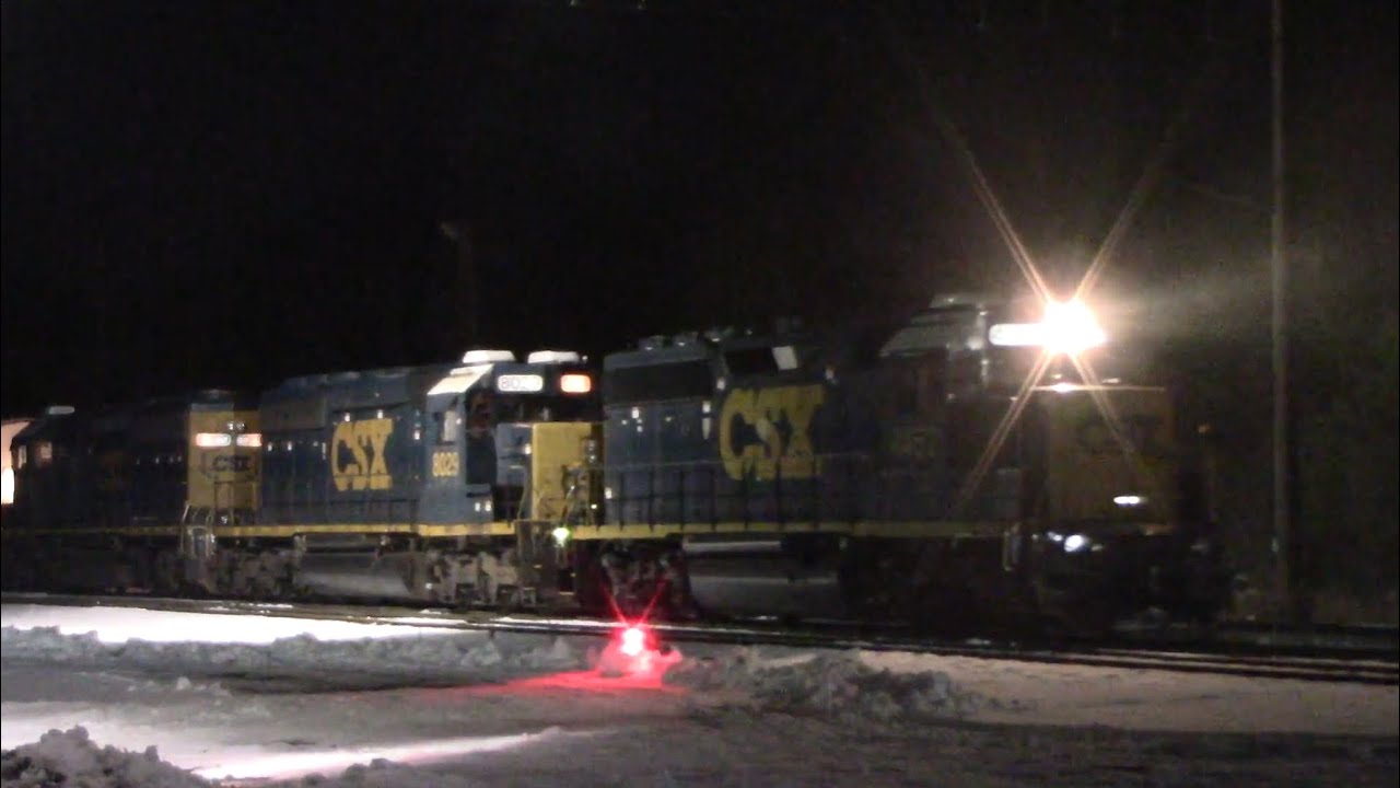 Full HD 60FPS: Conrail Shared Assets OI-16 In and Around Browns Yard 12/20/20