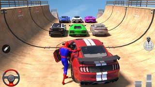 Superhero Car Stunt Mega Ramps Racing2026 - Impossible GT Car Driving Tracks 3D- Android 👿GamePlay screenshot 3