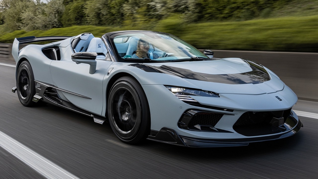 1 of 1 Ferrari SF90 F9XX MANSORY - Drive, Exterior, Interior