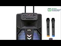 Автономна акустична система BIG240STAR USB / MP3 / FM / BT / TWS + 2pcs VHF mic