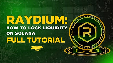 Raydium: How to Lock Liquidity on Solana | Full Tutorial 2025