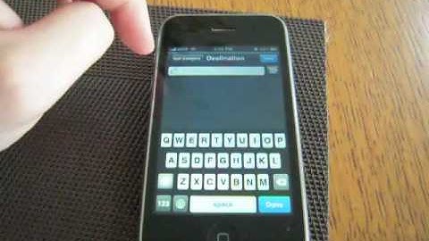 Navigon iphone GPS direction app