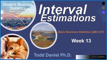 Introduction to Confidence Interval Estimation in Business Statistics (Week 13A)