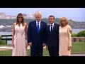 G7 macron accueille trump johnson et merkel  afp images