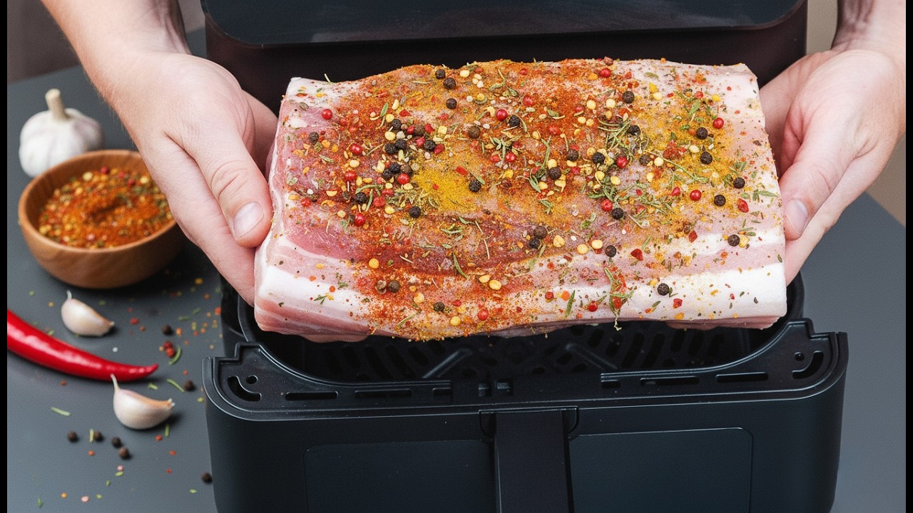 Air Fryer Crispy Pork Belly: The Secret to PERFECT Crackling
