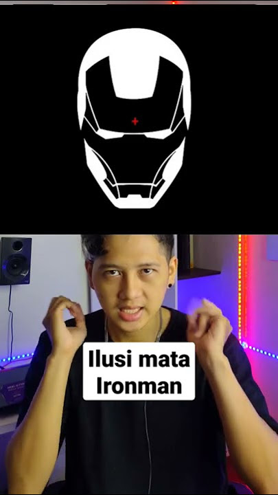 ilusi mata ironman marvel #shorts