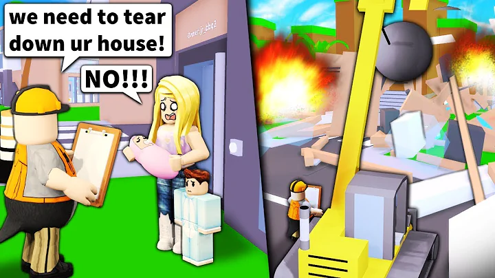 Roblox ADMIN construction worker DESTROYS NOOB'S HOUSES...