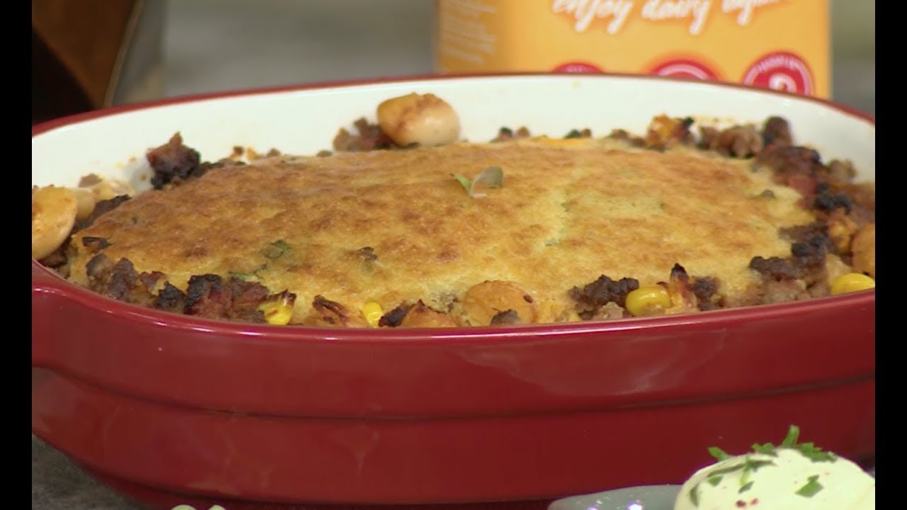 Clover Nolac Chili Cornbread Casserole | Afternoon Express | 6 March