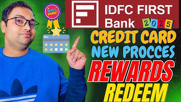 😲😲😲 IDFC FIRST BANK CREDIT CARD REWARDS REDEEM NEW PROCCES 2025 BEST VALUE FOR YOUR REWARDS