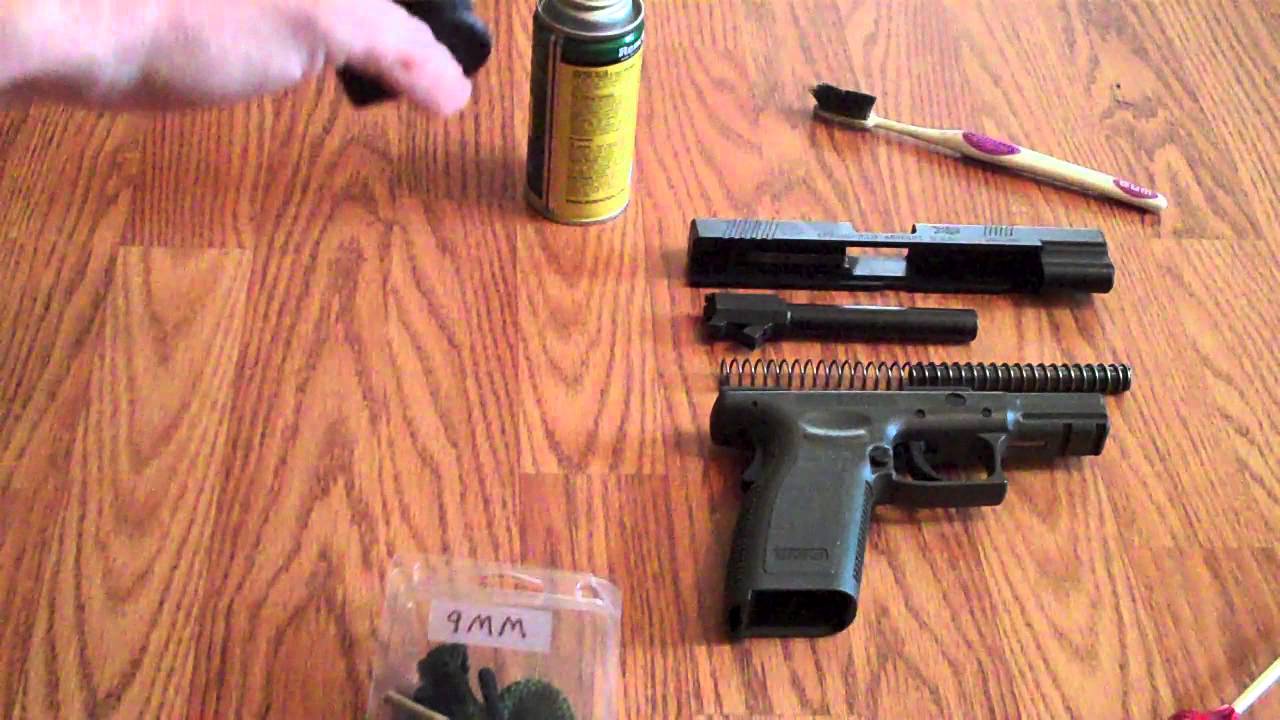 Springfield XD .45ACP Tactical And Glock 26 Yearly cleaning. YouTube